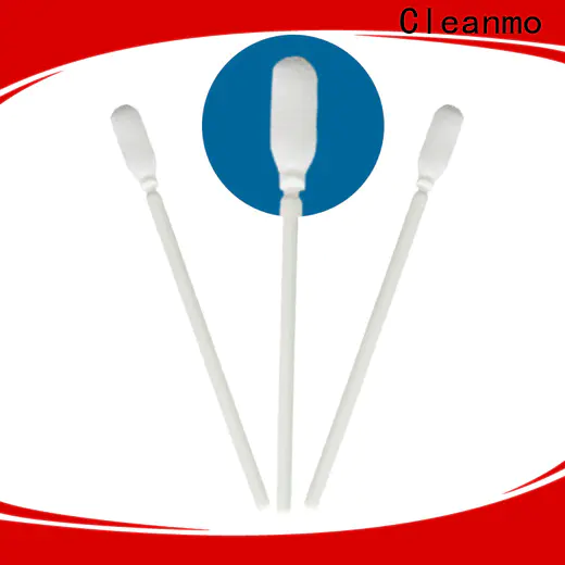 Cleanmo Polyurethane Foam foam tipped swabs factory price for Micro-mechanical cleaning