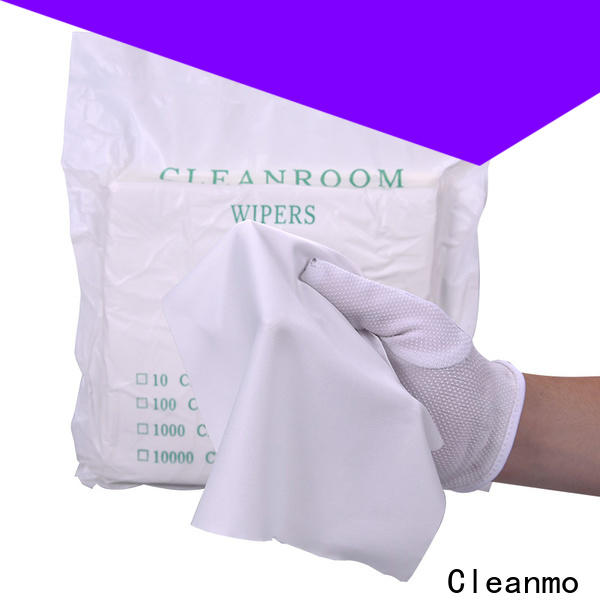 convenient disposable microfiber wipes superior dimensional stability factory for medical device products