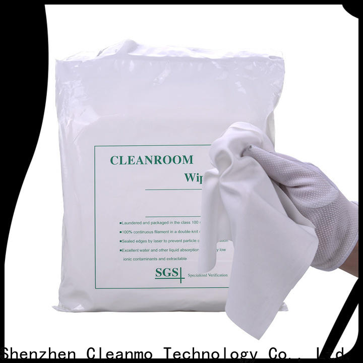 OEM cleanroom wipers 9x9 cutting edge manufacturer for Stainless Steel Surface