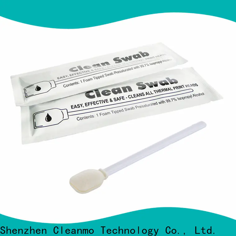 Cleanmo Aluminum Foil isopropyl alcohol Snap swabs factory for computer keyboards