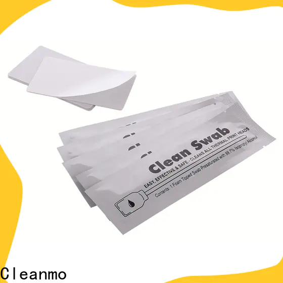 Cleanmo convenient Evolis Cleaning cards factory price for ID card printers