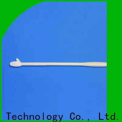 Cleanmo frosted tail of swab handle flocked nylon swab wholesale for molecular-based assays