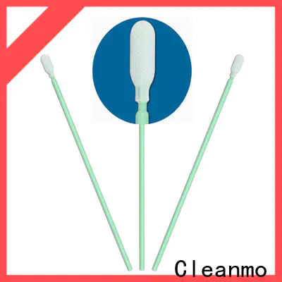 Cleanmo compatible polyester swab supplier for microscopes