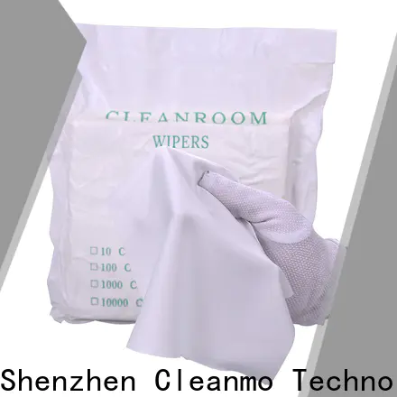 Cleanmo good quality lens wipes supplier for stainless steel surface cleaning