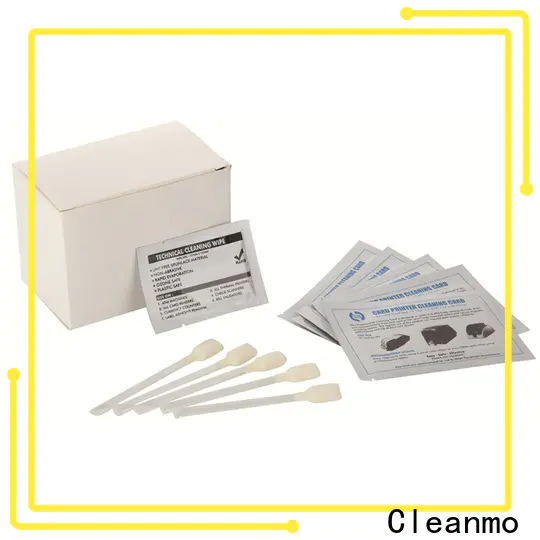 Cleanmo convenient laser printer cleaning kit supplier for ID card printers