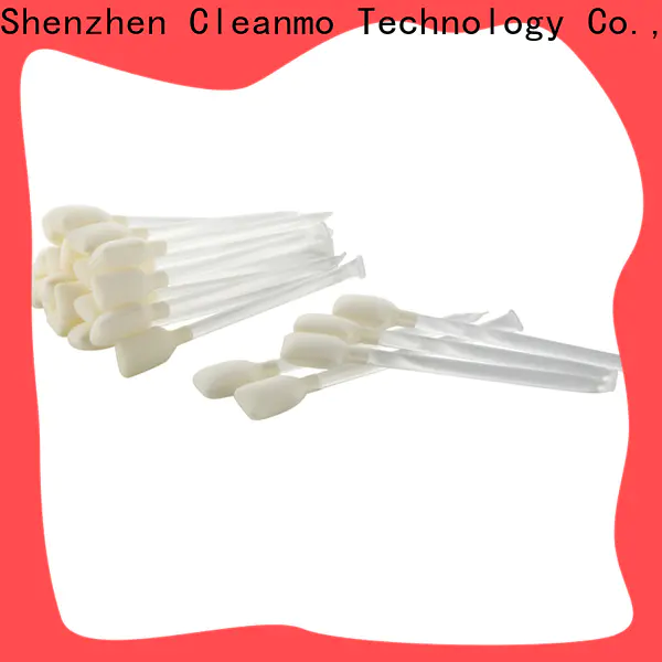 Cleanmo Non abrasive printhead cleaning swab factory for Card Readers
