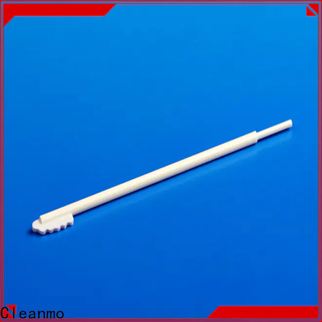 Cleanmo frosted tail of swab handle nasopharyngeal nylon flocked swab wholesale for rapid antigen testing