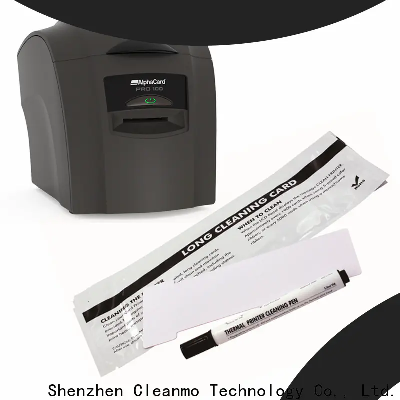 Cleanmo PVC AlphaCard Printhead Cleaning Pens supplier for AlphaCard PRO 100 Printer