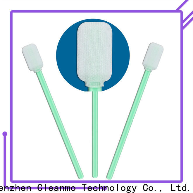 Cleanmo high quality fiber optic swabs factory for general purpose cleaning