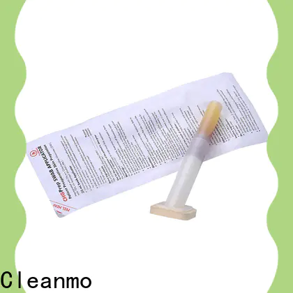 Cleanmo long plastic handle with 2% chlorhexidine gluconate cotton applicator supplier for surgical site cleansing after suturing