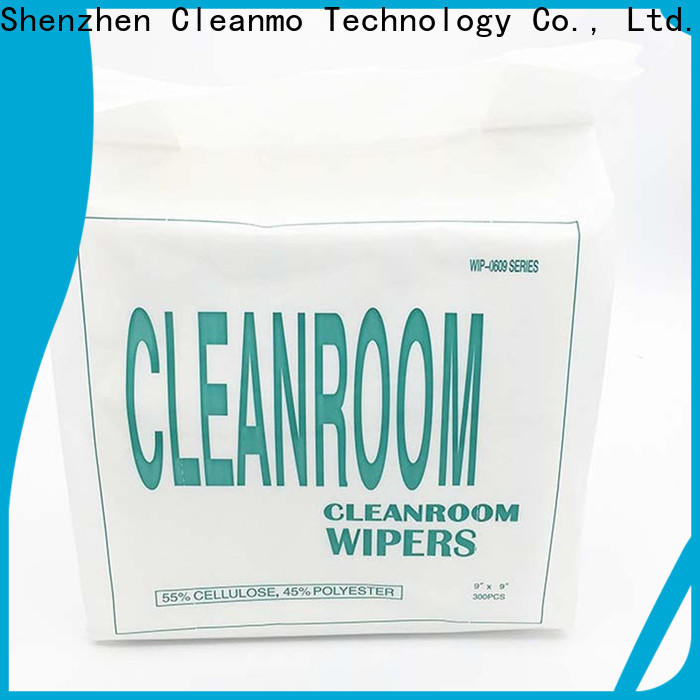 Cleanmo 55% cellulose electronic wipes wholesale for equipements