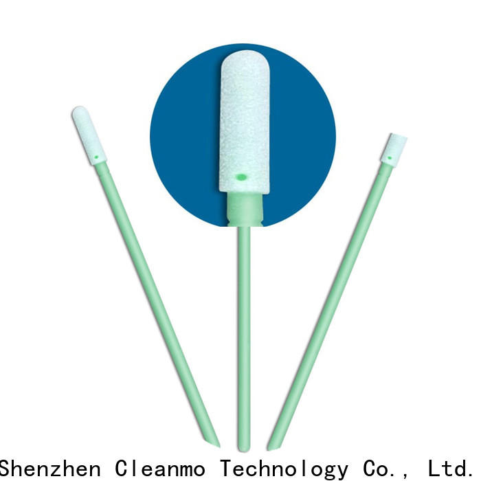 Bulk purchase high quality foam mouth swabs small ropund head supplier for Micro-mechanical cleaning
