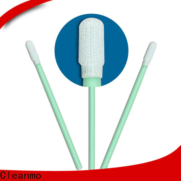 Cleanmo double-layer knitted polyester safety swabs manufacturer for printers