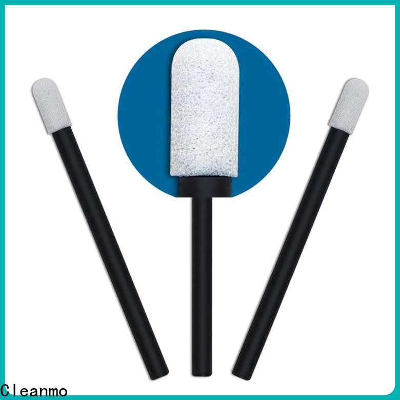 Cleanmo thermal bouded oral mouth swabs supplier for excess materials cleaning
