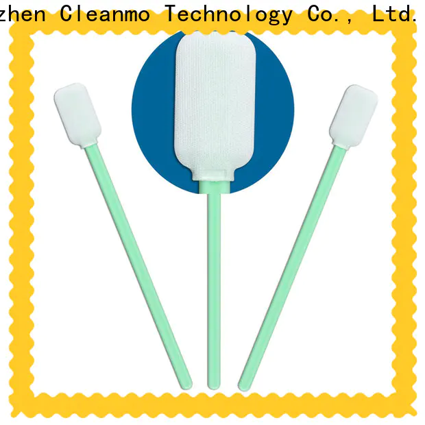 Cleanmo EDI water wash cleaning swabs foam manufacturer for general purpose cleaning