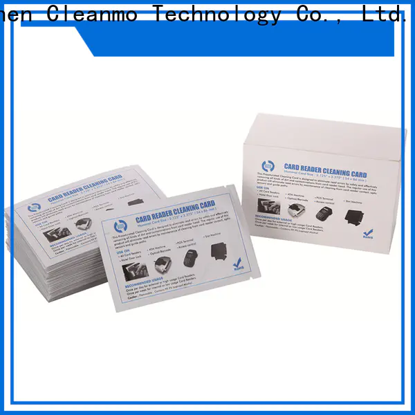 Cleanmo cost-effective printer cleaning supplies factory price for Evolis printer