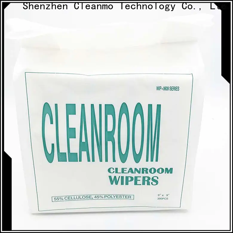 Cleanmo strong absorbency industrial wipes supplier for equipements