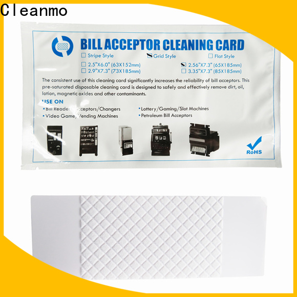 OEM best bill acceptor cleaning card pvc wholesale for readers