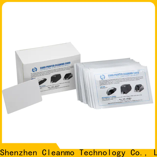 Cleanmo Custom ODM waffle cleaning cards supplier for POS Terminal