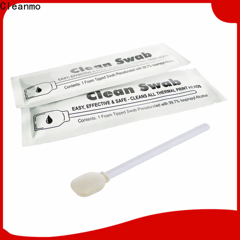Cleanmo Bulk purchase custom isopropyl alcohol Snap swabs factory for Card Readers