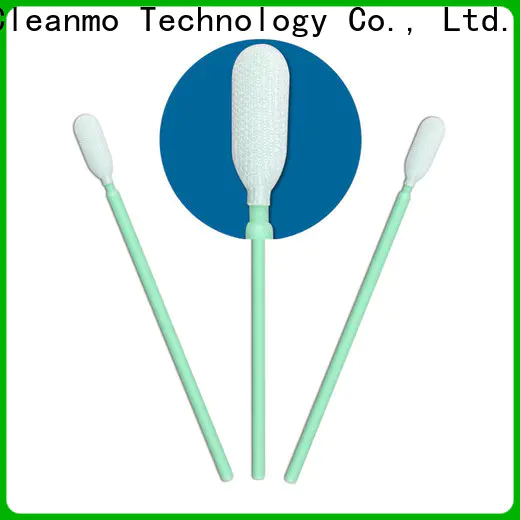 Cleanmo high quality fiber optic cleaning swabs manufacturer for optical sensors