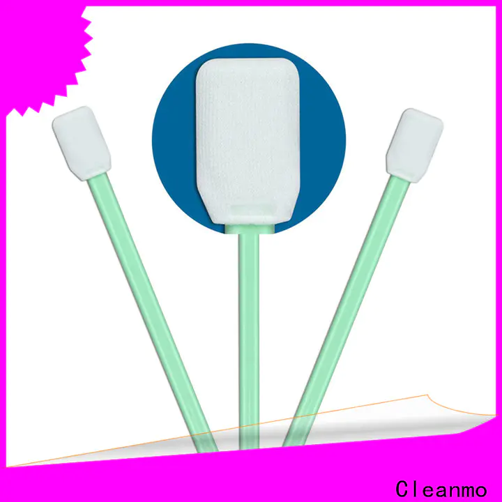 Cleanmo EDI water wash microfiber swabs supplier for Micro-mechanical cleaning