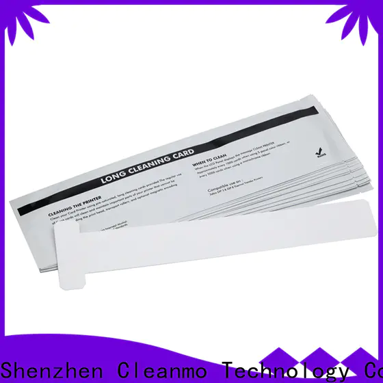 Cleanmo T shape zebra cleaning card supplier for cleaning dirt