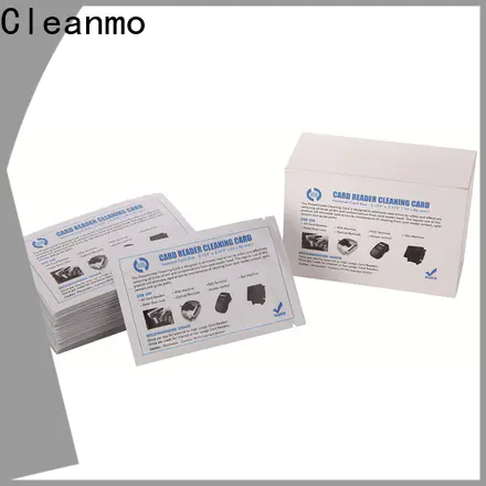 Cleanmo High and LowTack Double Coated Tape Evolis Cleaning cards manufacturer for ID card printers