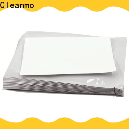Cleanmo High and LowTack Double Coated Tape laser printer cleaning kit supplier for Evolis printer