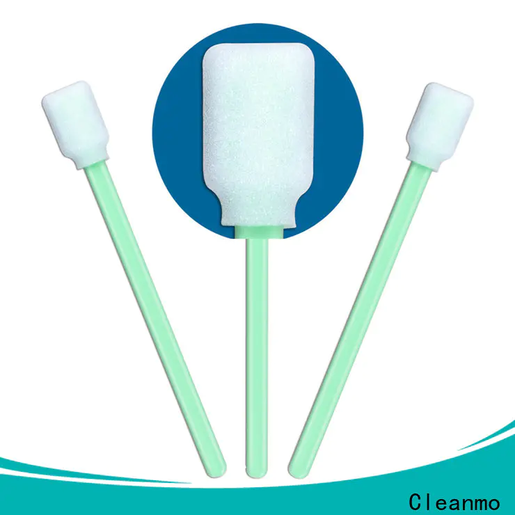 Cleanmo Bulk buy custom long handle cotton swabs manufacturer for Micro-mechanical cleaning