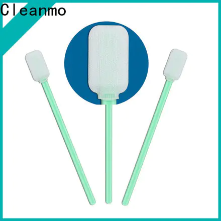 Cleanmo double-layer knitted polyester safety swabs supplier for printers