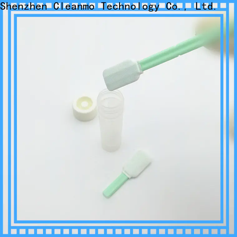 Bulk purchase best sampling collection swabs Polypropylene handle factory price for test residues of previously manufactured products