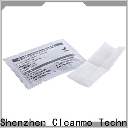 Cleanmo 99.9% Electronic Grade IPA Solution printhead wipes wholesale for ID Card Printers