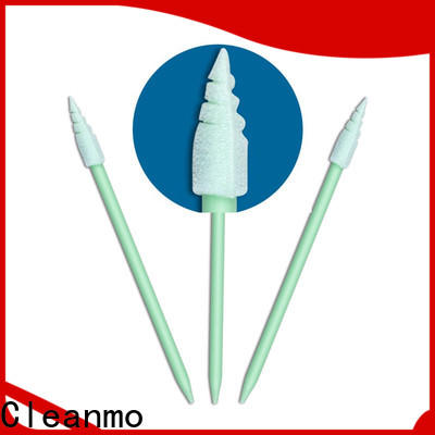 ODM high quality Cleanroom Foam swabs ESD-safe Polypropylene handle factory price for Micro-mechanical cleaning