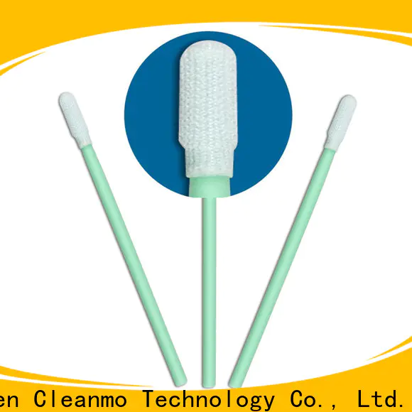 Cleanmo flexible paddle polyester tipped swabs manufacturer for general purpose cleaning