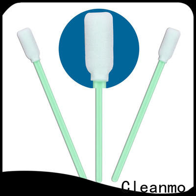 Cleanmo small ropund head lemon glycerin swabs wholesale for excess materials cleaning