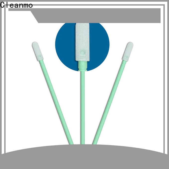 Cleanmo high quality precision cotton swabs manufacturer for excess materials cleaning