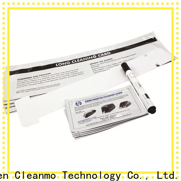 Cleanmo Non Woven Javeling cleaning cards manufacturer for Javelin J360i printers