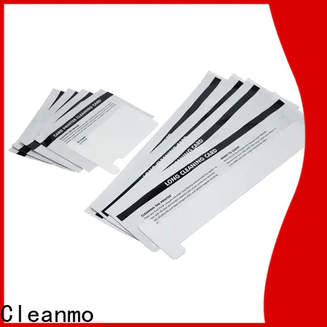 Cleanmo Aluminum foil packing zebra cleaners wholesale for Zebra P120i printer