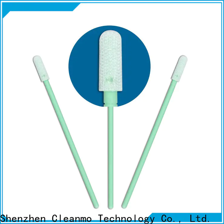 good quality fiber optic cleaning swabs double-layer knitted polyester manufacturer for microscopes