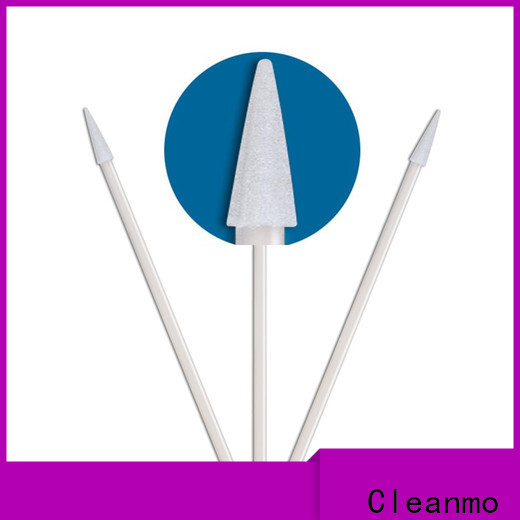 Cleanmo Polyurethane Foam soft swab ear wax removal supplier for excess materials cleaning