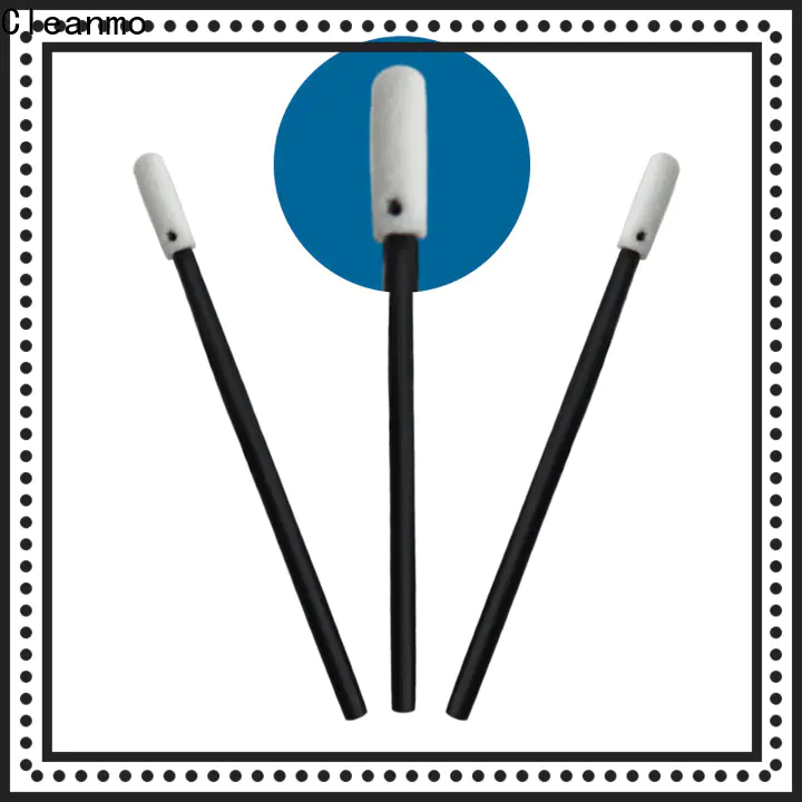 Cleanmo precision tip head mouth swabs for cleaning mouth manufacturer for Micro-mechanical cleaning