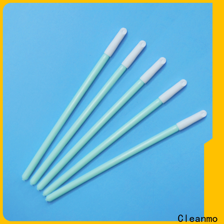 Cleanmo Polyurethane Foam wooden swabs manufacturer for excess materials cleaning