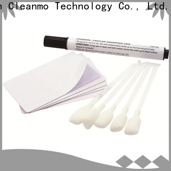 Custom thermal printer cleaning card blending spunlace manufacturer for cleaning dirt