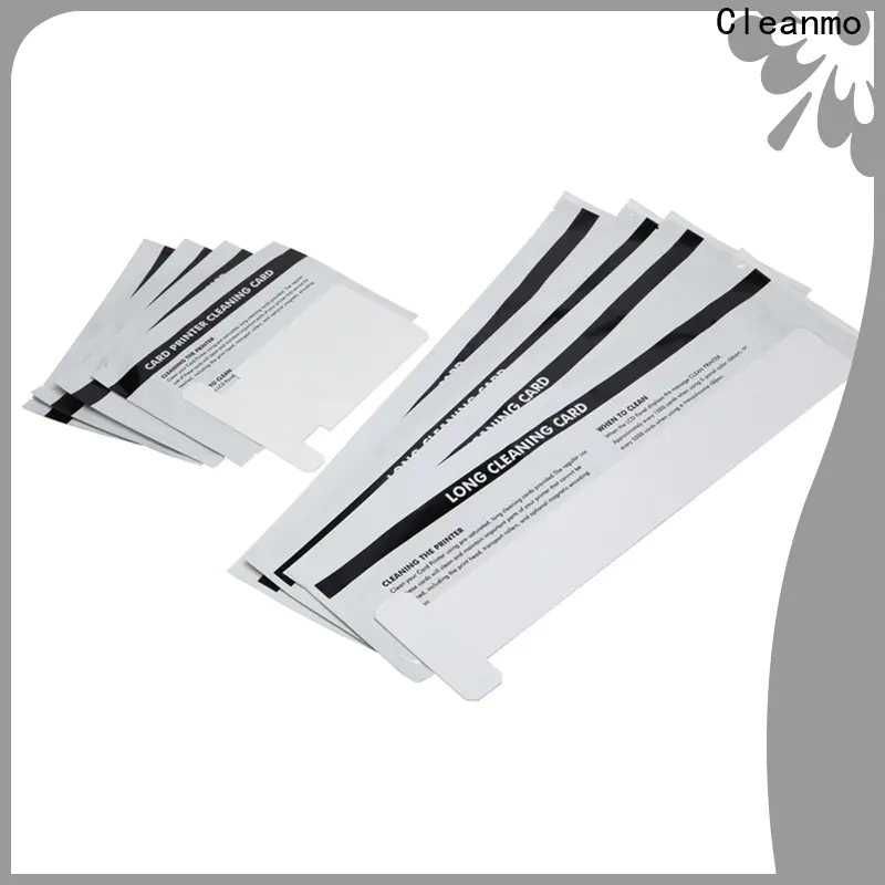 Cleanmo Aluminum foil packing zebra cleaning card supplier for cleaning dirt