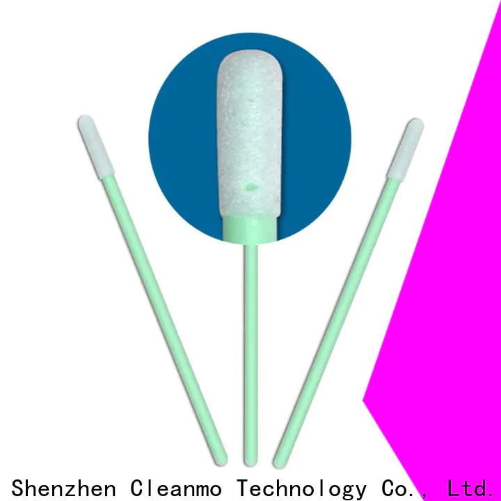 Cleanmo Polyurethane Foam long q tips manufacturer for general purpose cleaning
