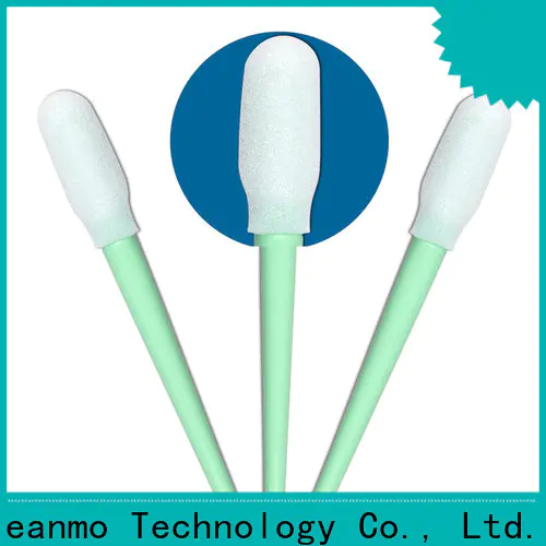 Cleanmo Polyurethane Foam micro cotton swabs supplier for general purpose cleaning