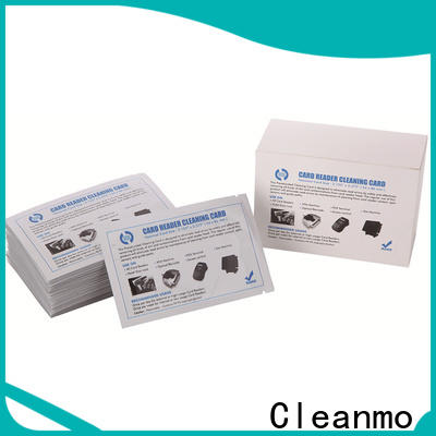 Cleanmo Aluminum Foil evolis cleaning kits wholesale for Evolis printer
