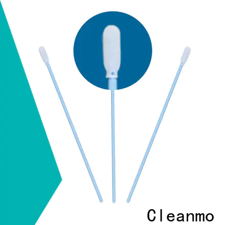 Cleanmo precision tip head puritan cotton swabs supplier for Micro-mechanical cleaning