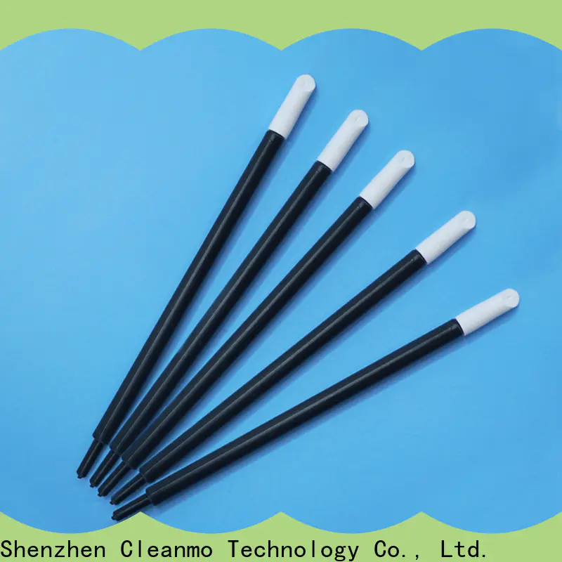 Cleanmo thermal bouded wet cotton swabs manufacturer for general purpose cleaning